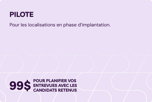 Tarif pilote